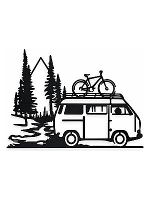 Настенное панно Vanlife Кемпер 3