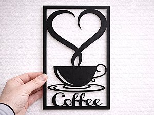 Настенное панно Love Coffee для кухни 2